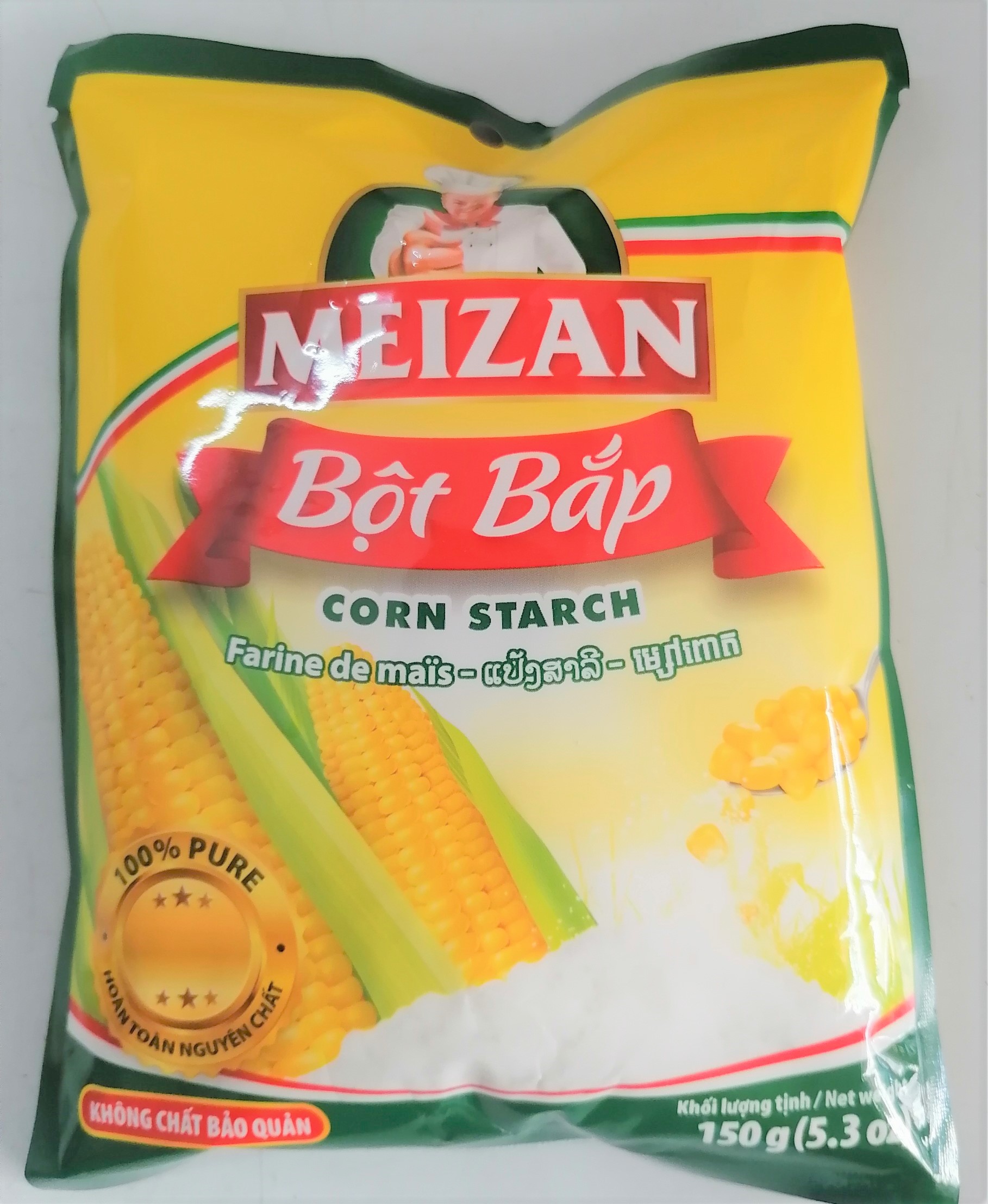 Túi nhỏ 150g BỘT BẮP Bột ngô VN MEIZAN Corn Starch alc-hk