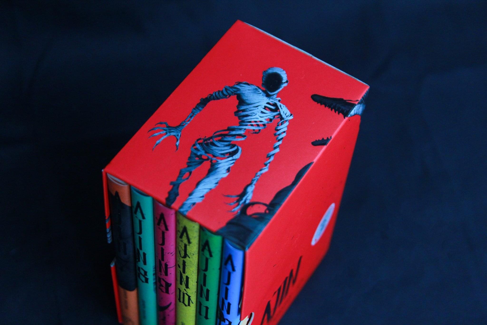 Ajin - BoxSet Số 2 (Tập 7 Đến Tập 12) - Tặng Kèm Bookmark