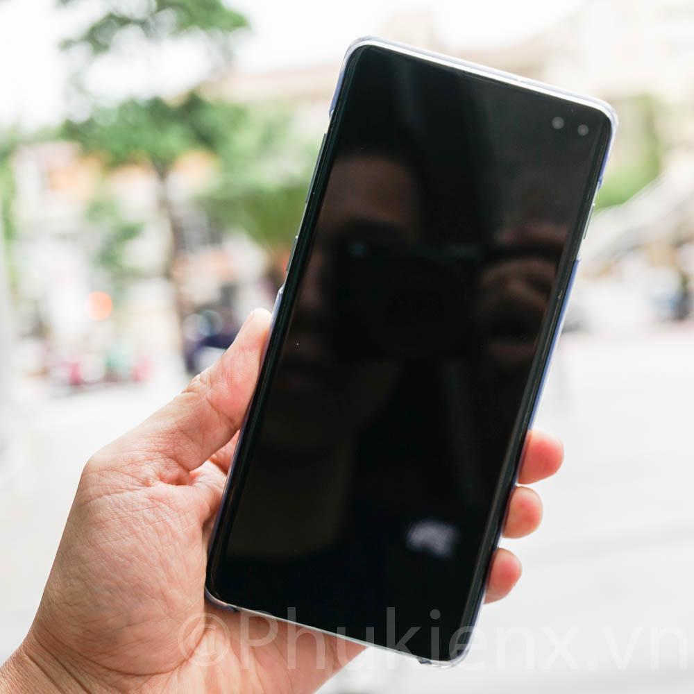 Ốp Galaxy S10 Plus Clear cover trong suốt theo máy