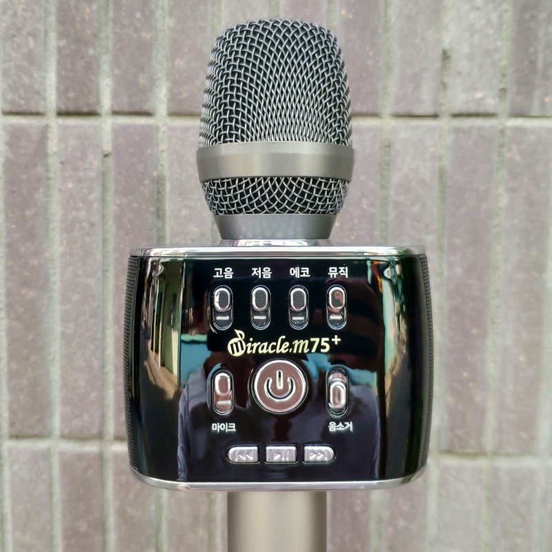 Micro Karaoke Bluetooth Miracle M75 Plus Hàn Quốc