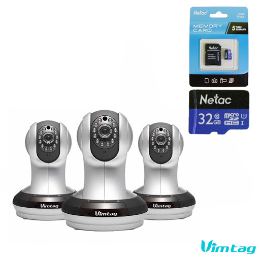 Camera IP WiFi Vimtag VT361- Công nghệ Camera Đám mây USA.
