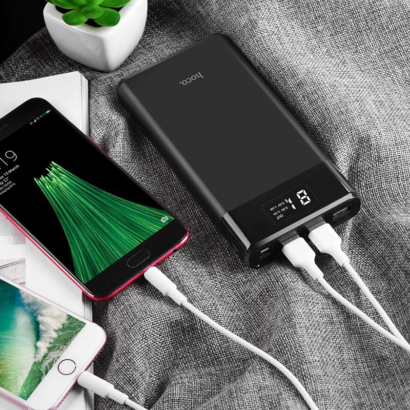 Sạc dự phòng 30.000mah hoco b35e - hàng chính hãng bảo hành 12 tháng