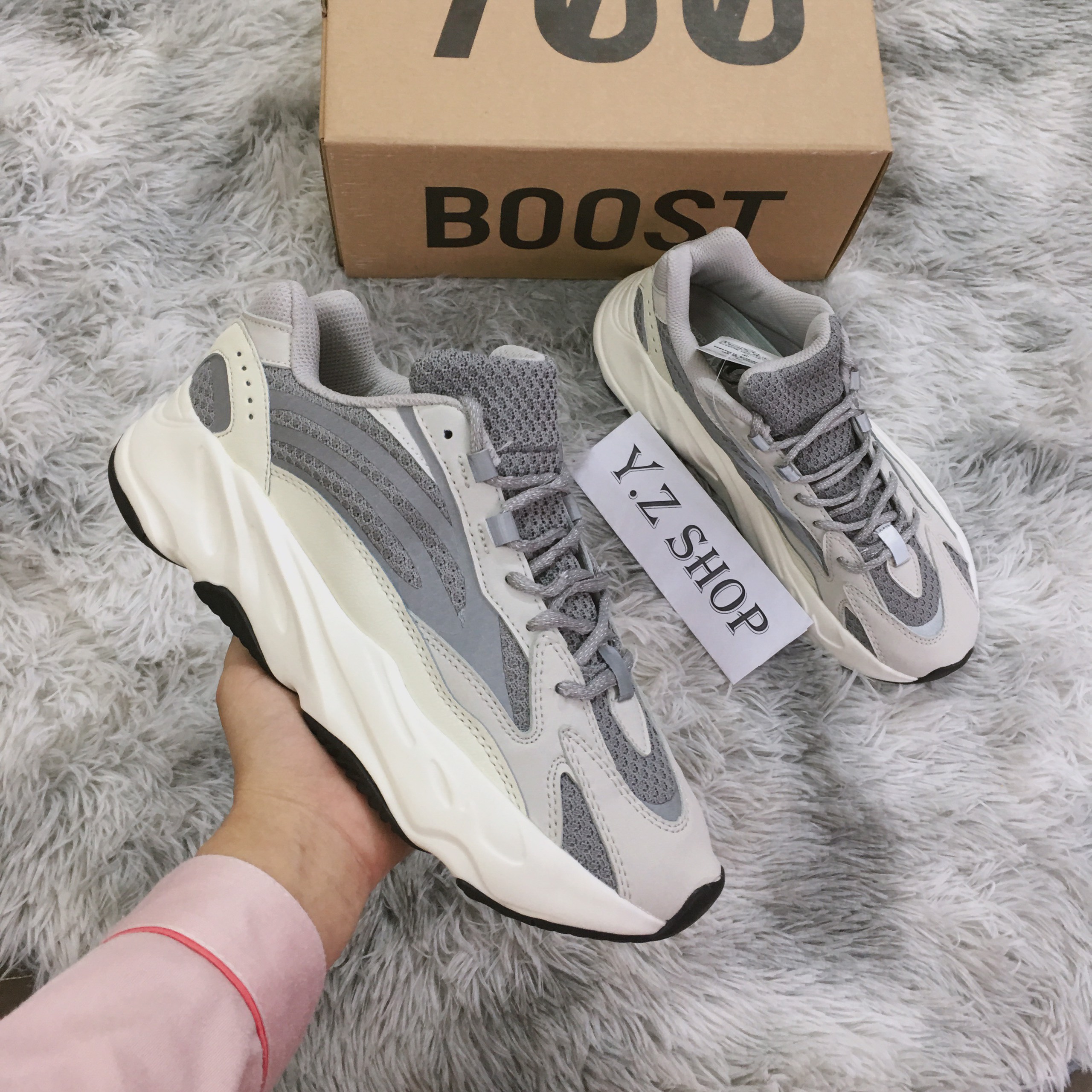 Giày Sneaker 🌿FULLBOX🌿 Giày Thể Thao 700 Static Nam Nữ Cao Cấp