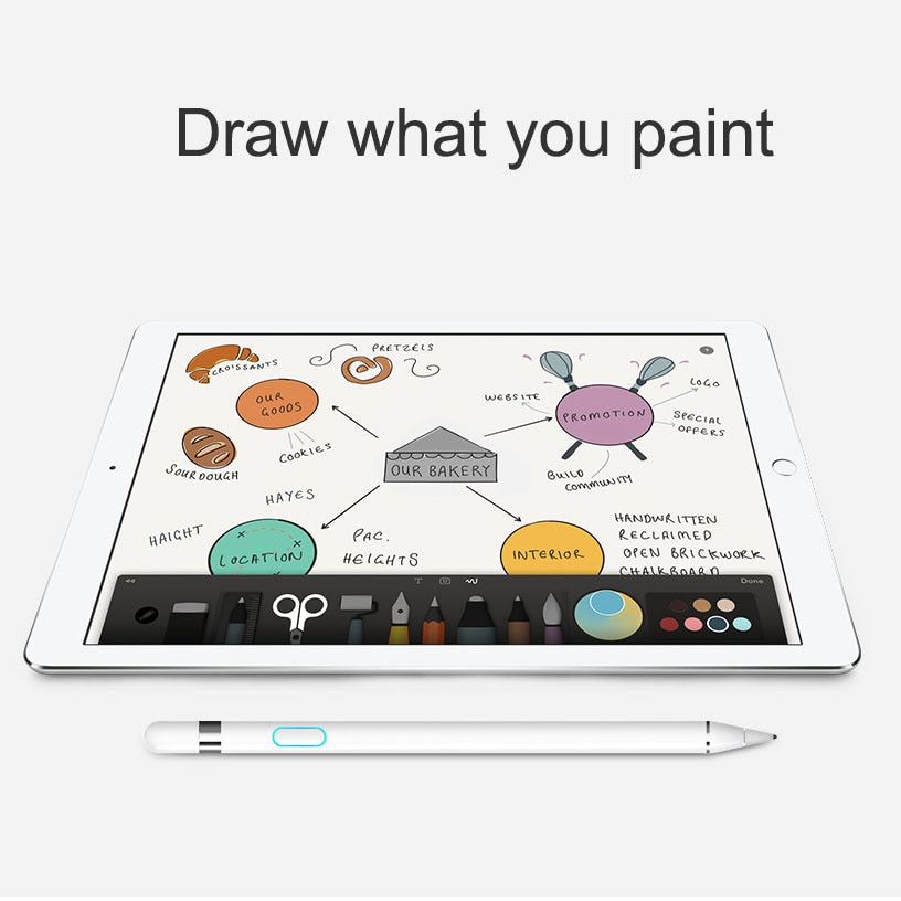 [HCMC] wiwu pencil magic Gen 2 smart stylus pen for iPhone iPad Android Windows (ultra-smooth touchscreen) (3-month warranty 1 to 1 Exchange)-distributed by hotphukie
