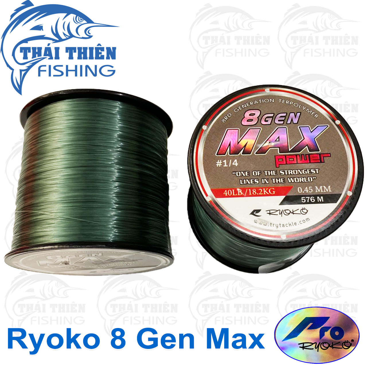 [Pro] Ryoko Thailand Fishing Rod New Generation 8 Gen Max Pro