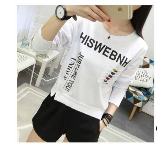 [HCM]ÁO THUN NỮ HISWEBNH THỜI TRANG NHIỀU MÀU