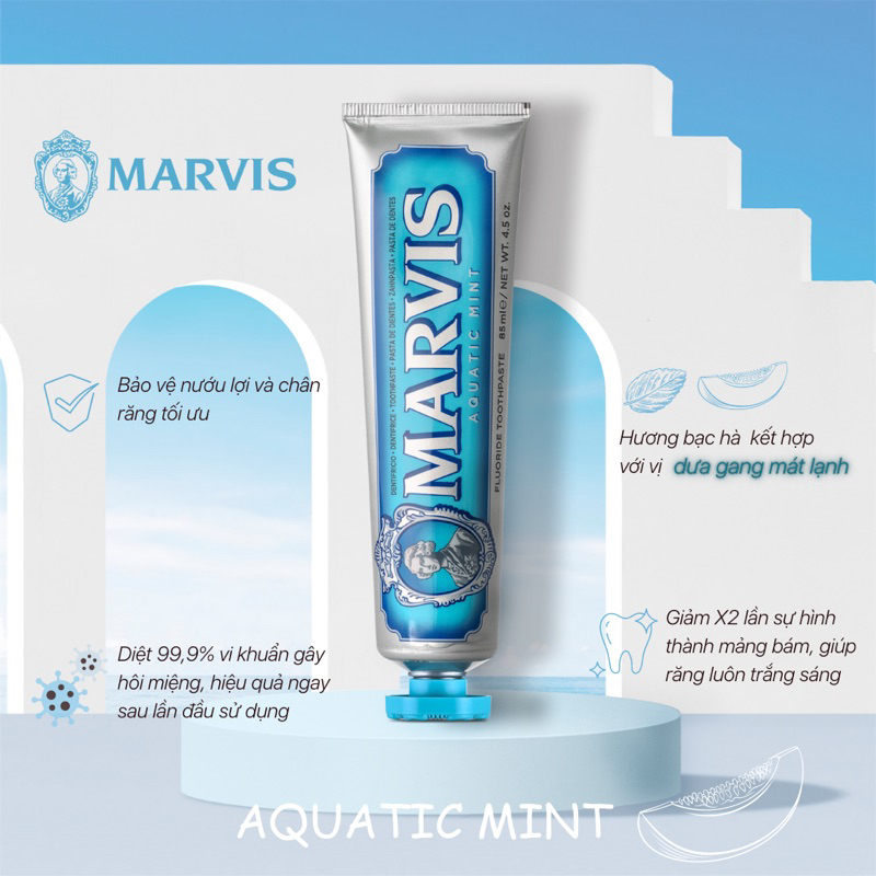 Kem Đánh Răng Ý Marvis Classic