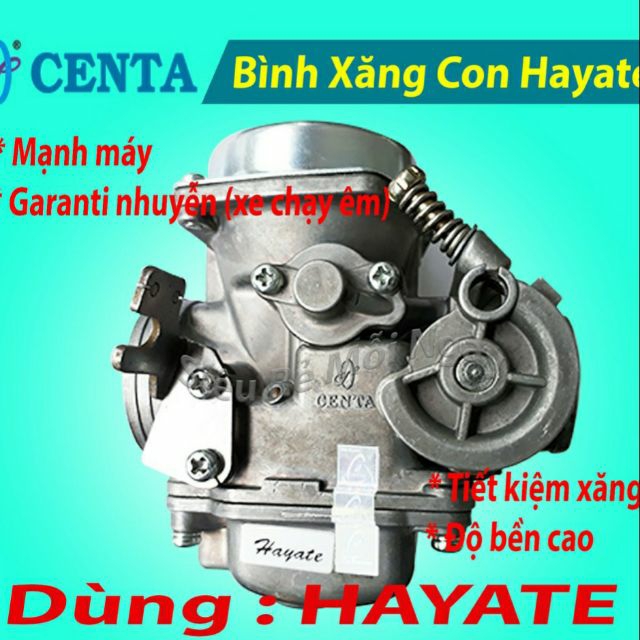 Bình Xăng Con -  Hayate 125cc Hiệu Centa Chính Hãng