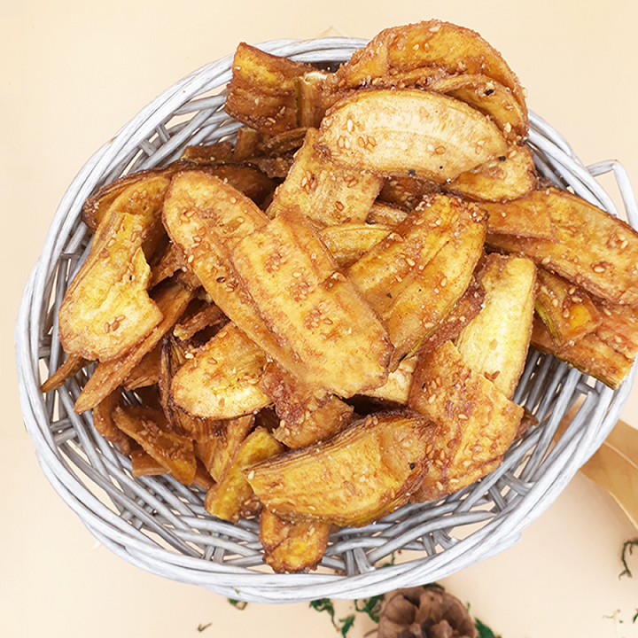 500g Chuối mè sấy giòn loại ngon