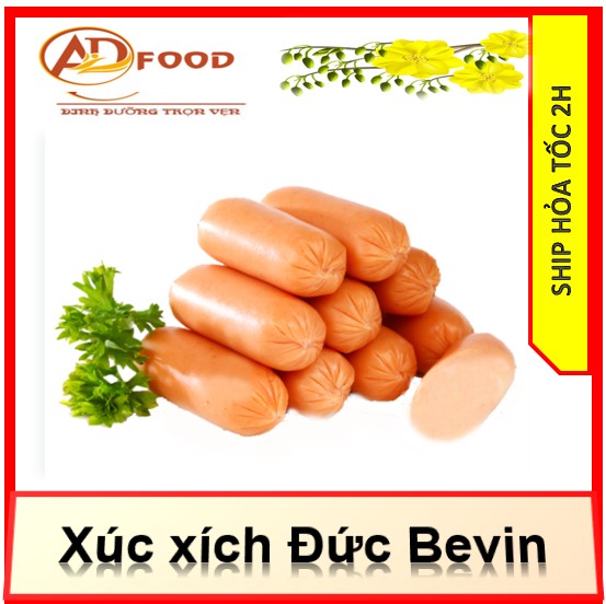 Xúc xích Đức Bevin loại ngon gói 500g
