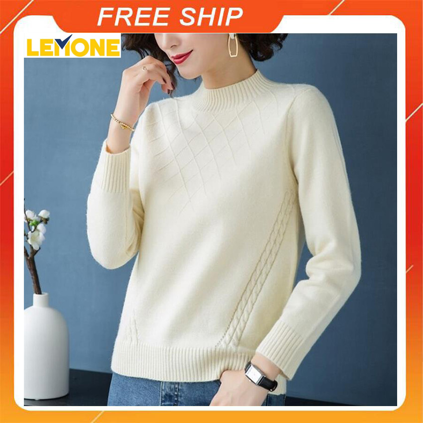 Áo len nữ ❤️❤️DÀY DẶN ❤️❤️ Áo len nữ Hàn Quốc thời trang cao cấp - LEMONE
