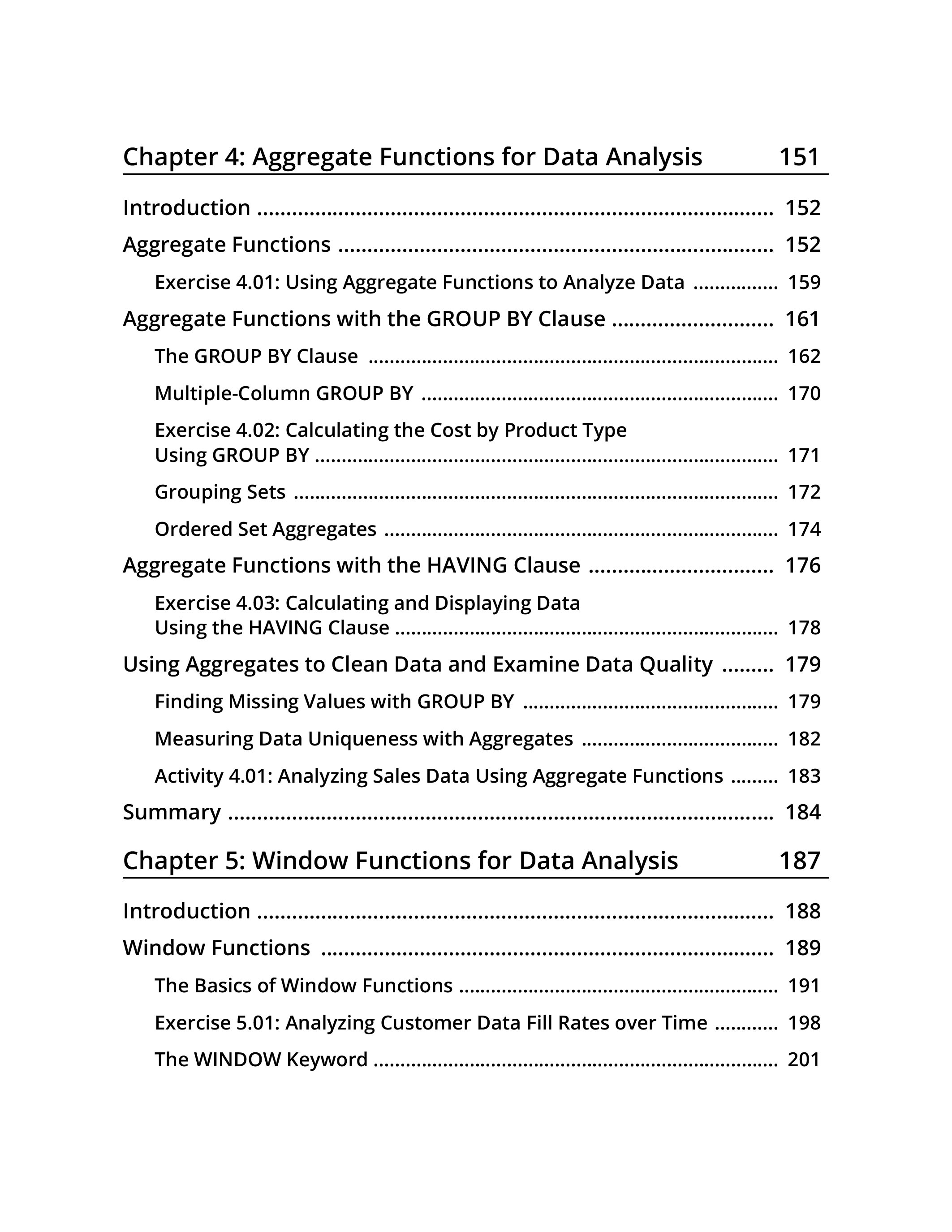 SQL for Data Analytics, Third Edition ( sách gia công)