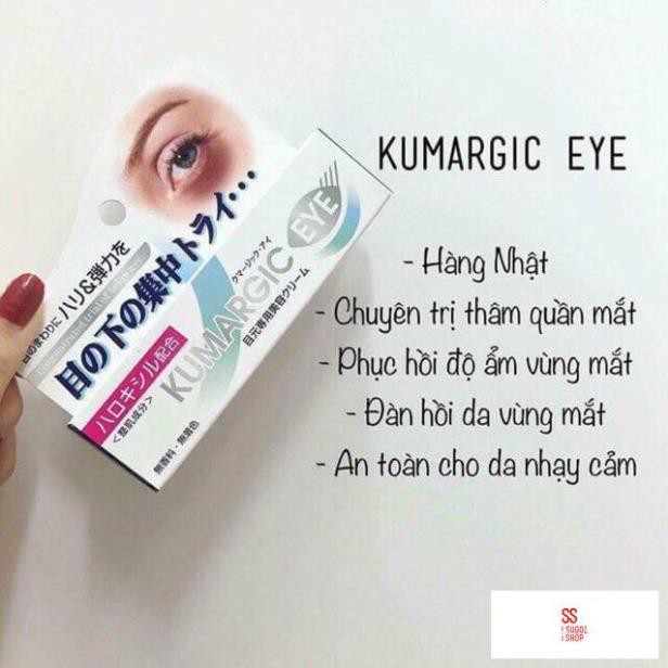 Kem trị thâm quầng mắt Kumargic Eye Nhật Bản