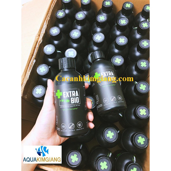 Men vi sinh EXTRA BIO cho hồ cá luôn trong sạch(chai 250ml)