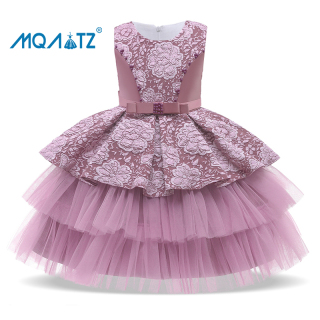 MQATZ Đầm Dự Tiệc Không Tay Thi Hoa Hậu Cho Trẻ Em Trang Phục Cho Bé Gái thumbnail