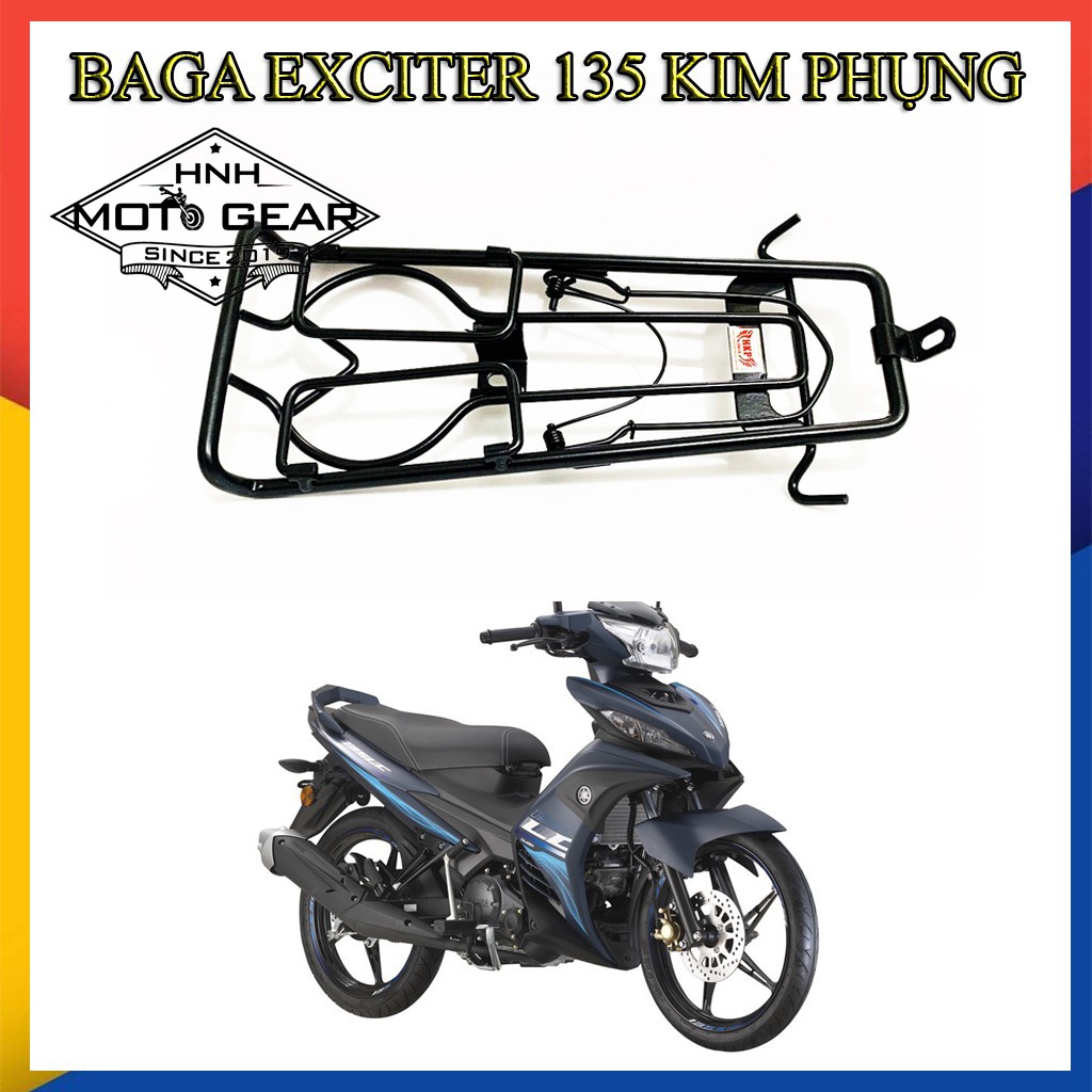 Baga Exciter 135 Sơn Tĩnh Điện Kim Phụng