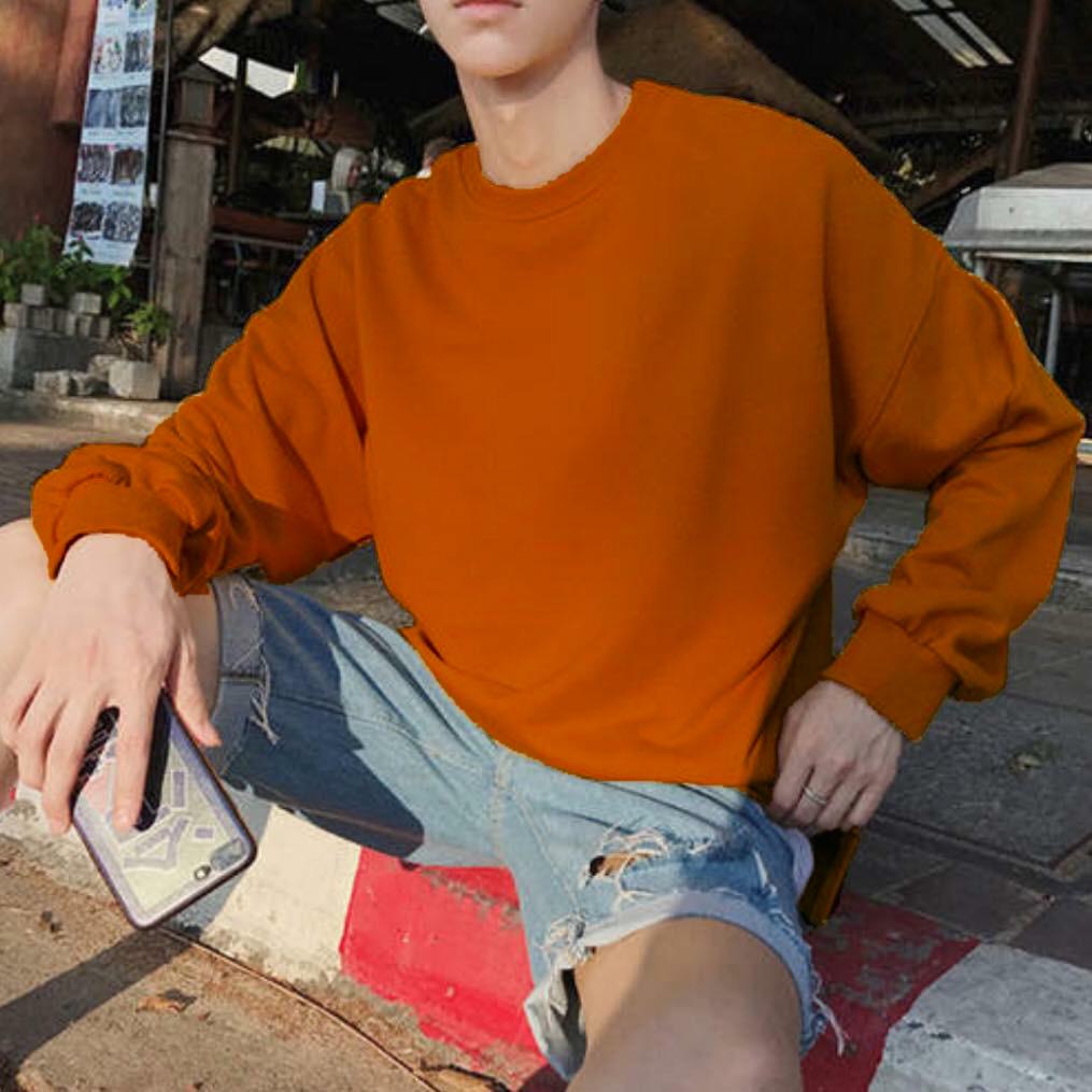 ÁO HOODIE NAM TRƠN KHÔNG NÓN CỰC CHẤT