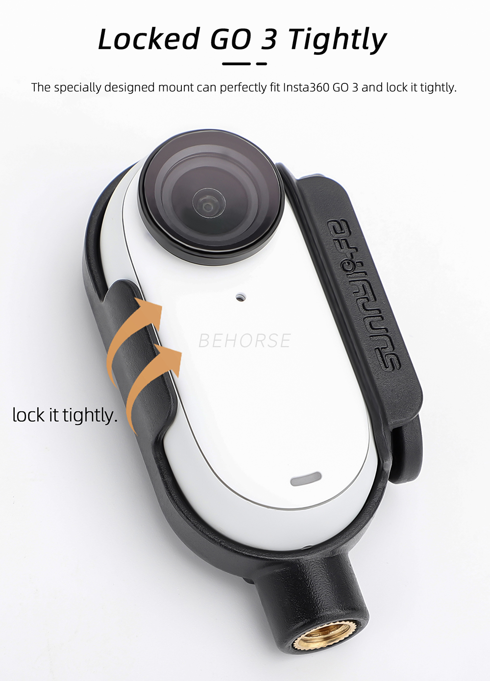 Mount Expansion cket For Insta360 GO 3 Camera Adapter Extension Quick Release Action Camera Accessories