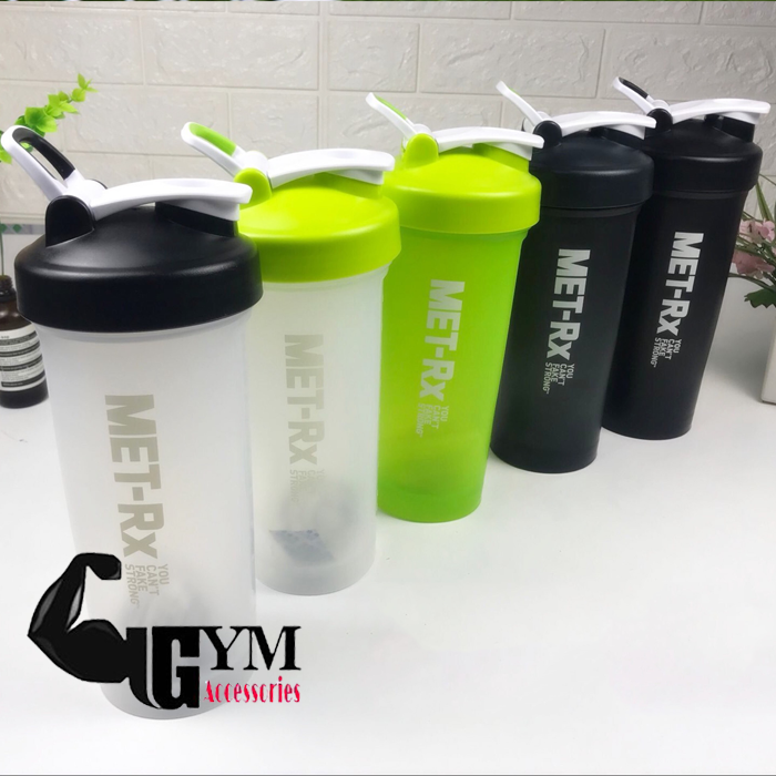 Bình nước 1 Lít thể thao bình lắc Shake bottle Met RX 1 lít