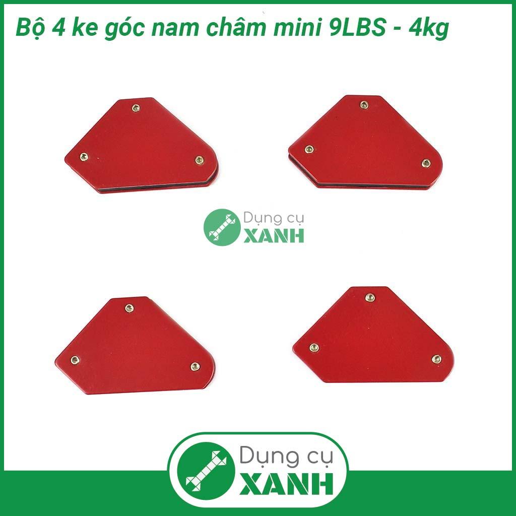 Bộ 4 ke góc nam châm mini 9LBS - 4Kg