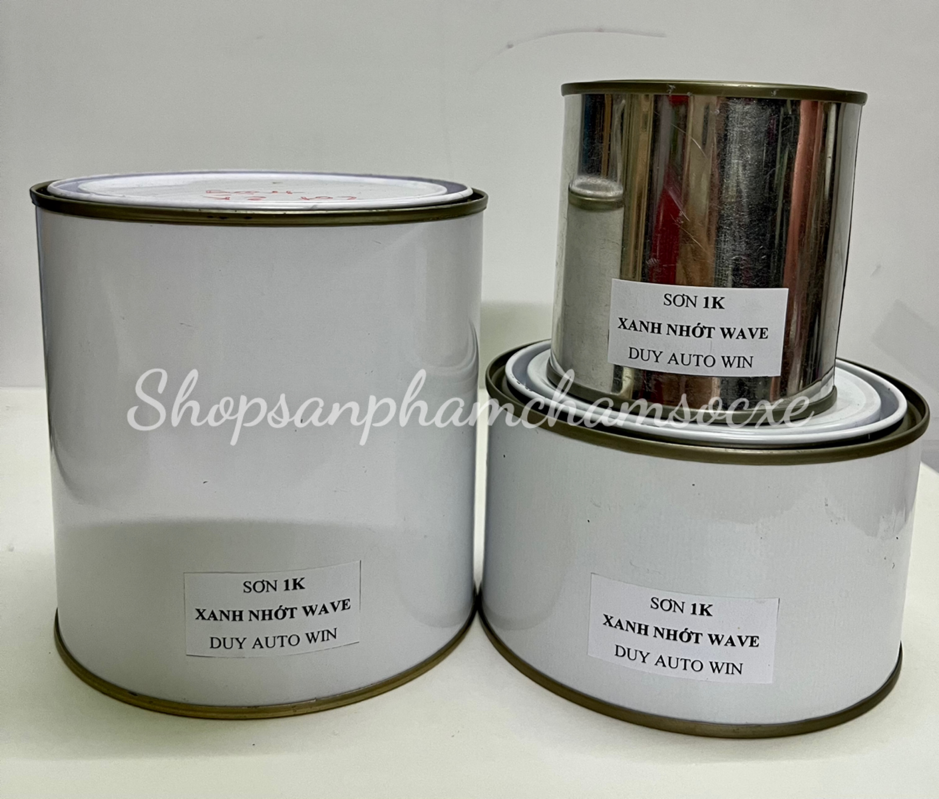 Màu xanh nhớt wave Honda - Sơn 1k xe máy