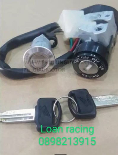 Bộ ổ khóa xe Future 1 KFL - 890 zin chính hãng Honda