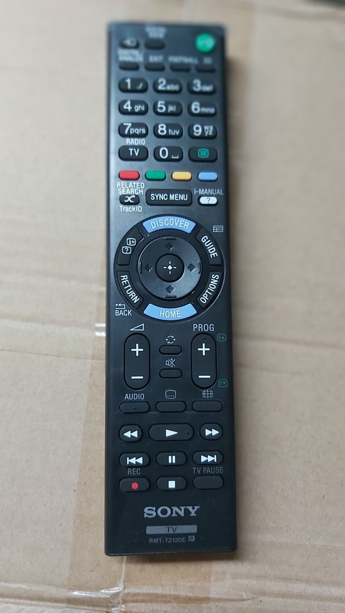 điều khiển sony tz120 zin