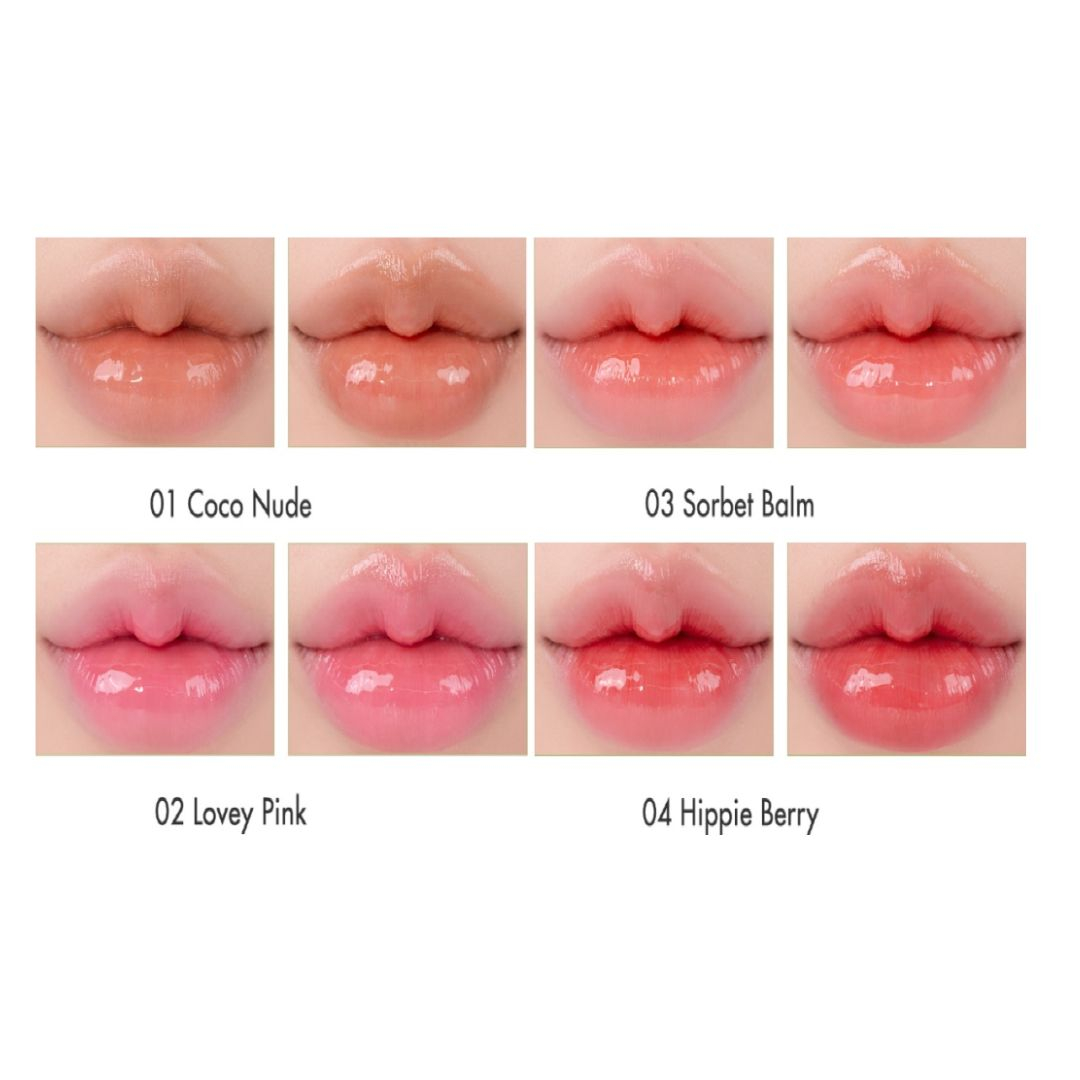 Son dưỡng có màu thuần chay Romand Glasting Melting Balm 3.5g