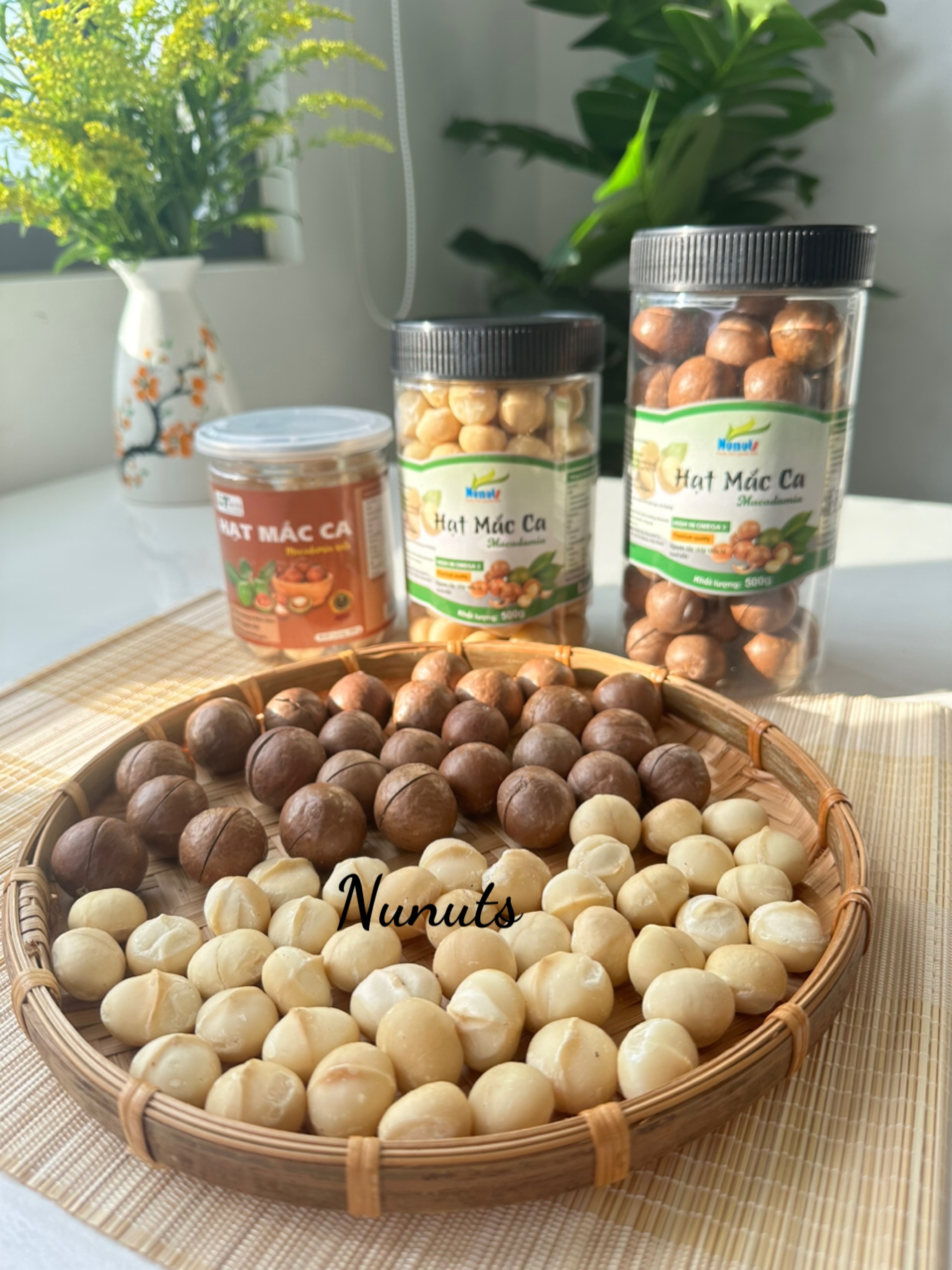 Hạt macca nứt vỏ úc, vỏ mỏng 500g shop Thúy Anh