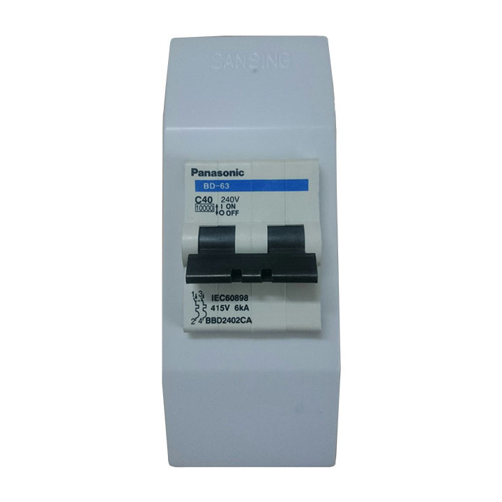 Hộp nổi chứa MCB 2 pha