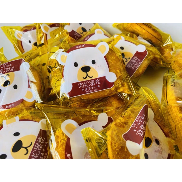 Bánh ruốc gấu combo 5 bánh