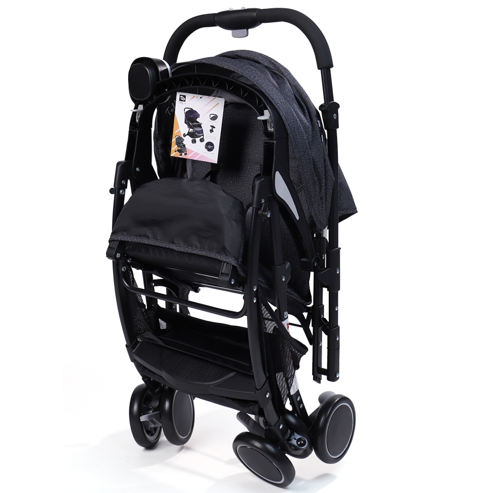 Xe đẩy 2 chiều Tobby CD-S570R màu xám