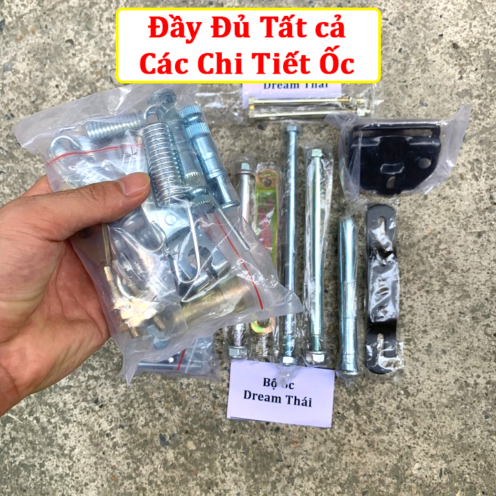 Bộ Ốc Xe Dream Thái Cao Cấp Chuẩn Loại 1