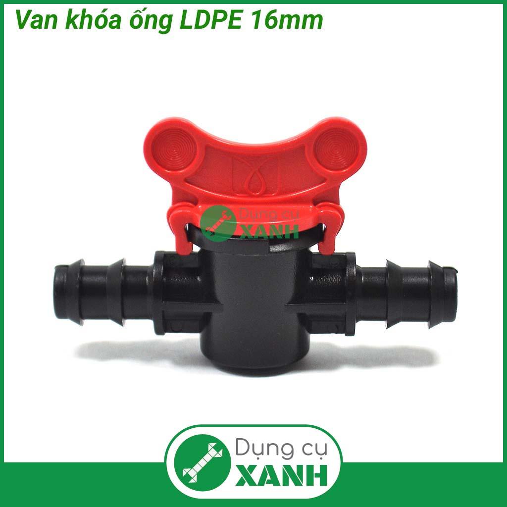 Van khóa ống LDPE 16mm