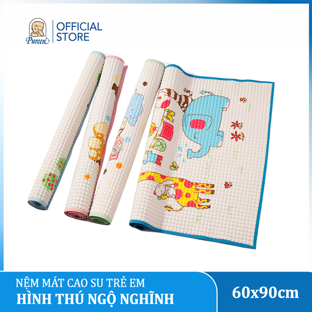Nệm mát Pureen cao su trẻ em