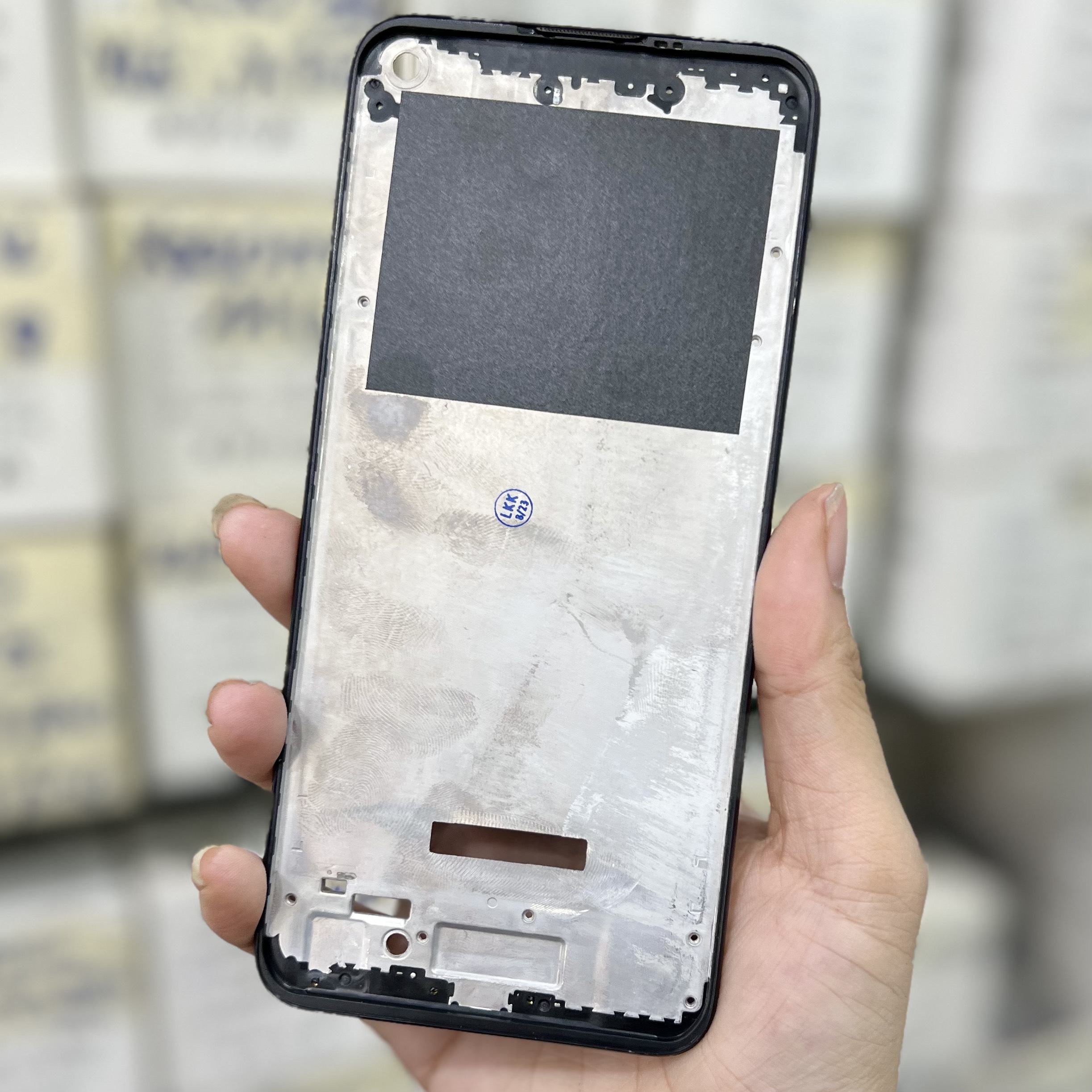 Vỏ bộ Samsung A11 (kính camera, nút, sườn , lưng, khai sim)