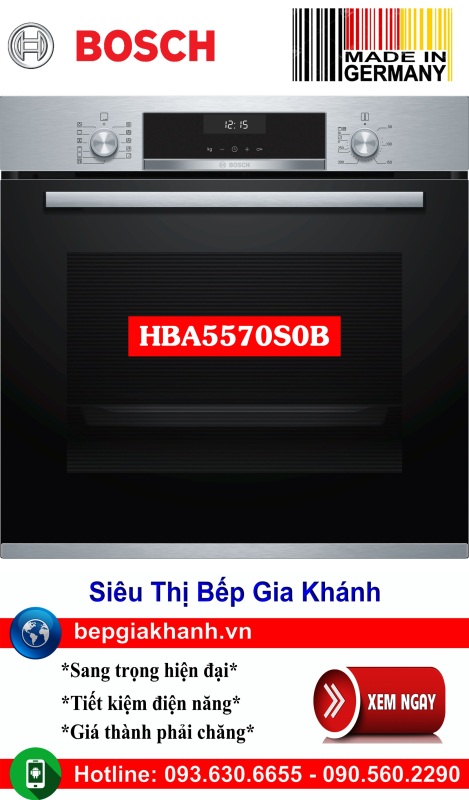 Bảng giá Lò nướng lắp âm tủ HBA5570S0B nướng 3D cao cấp nhập khẩu Đức, lò nướng, lò nướng điện, lò nướng điện đa năng, lò nướng mini, lò nướng bánh, lò nướng lock and lock, lo nuong, lo nuong dien da nang Điện máy Pico