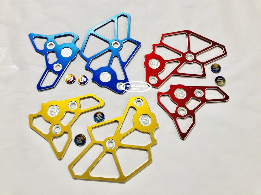 Nẹp sườn nhôm CNC gắn RAIDERSATRIA chất liệu nhôm 7075 CNC lên màu rất đẹp, sản phẩm trang trí cho Raider, Satria (nhiều màu)