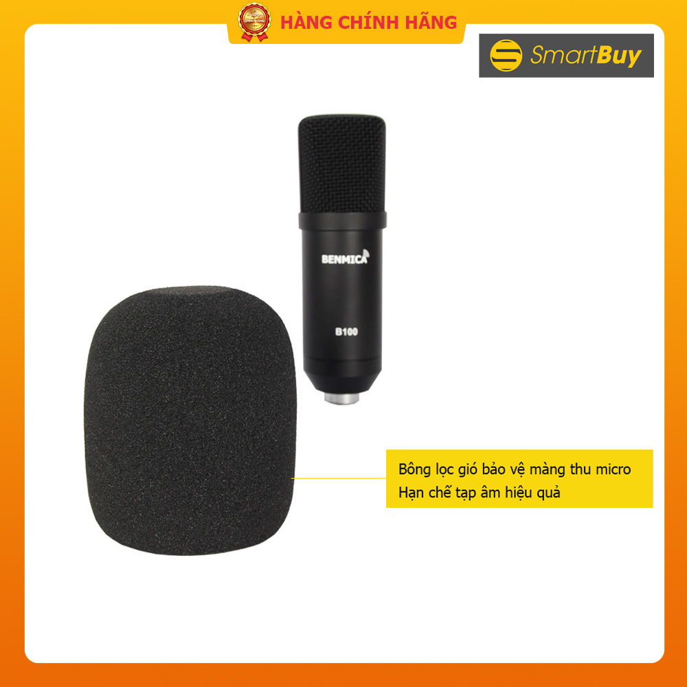Micro thu âm cổng USB Benmica B100 - Hàng chính hãng