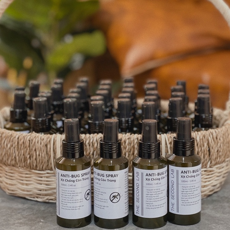 Xịt Côn Trùng ANTI-BUG SPRAY - handmade by THE SECOND LAB