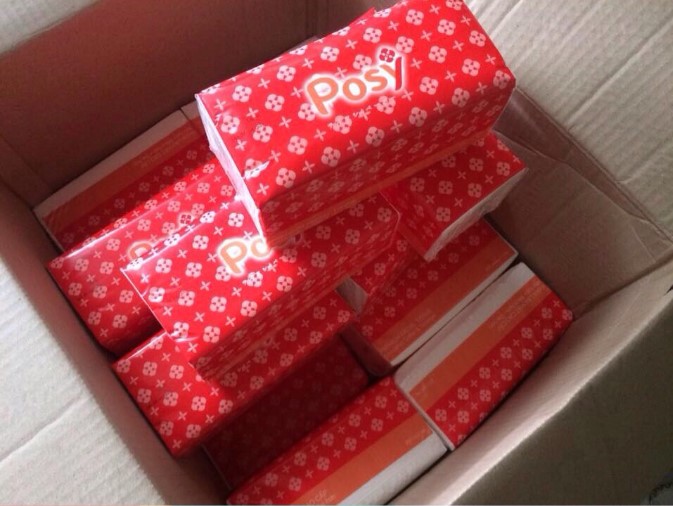 Giấy ăn posy gói 250 tờ ( dạng rút )