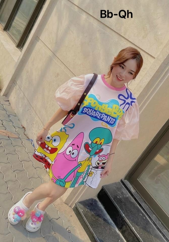 [SIZE NHÍ+ĐẠI] ĐẦM TAY PHỒNG SIÊU XINH DÀNH CHO BÉ GÁI