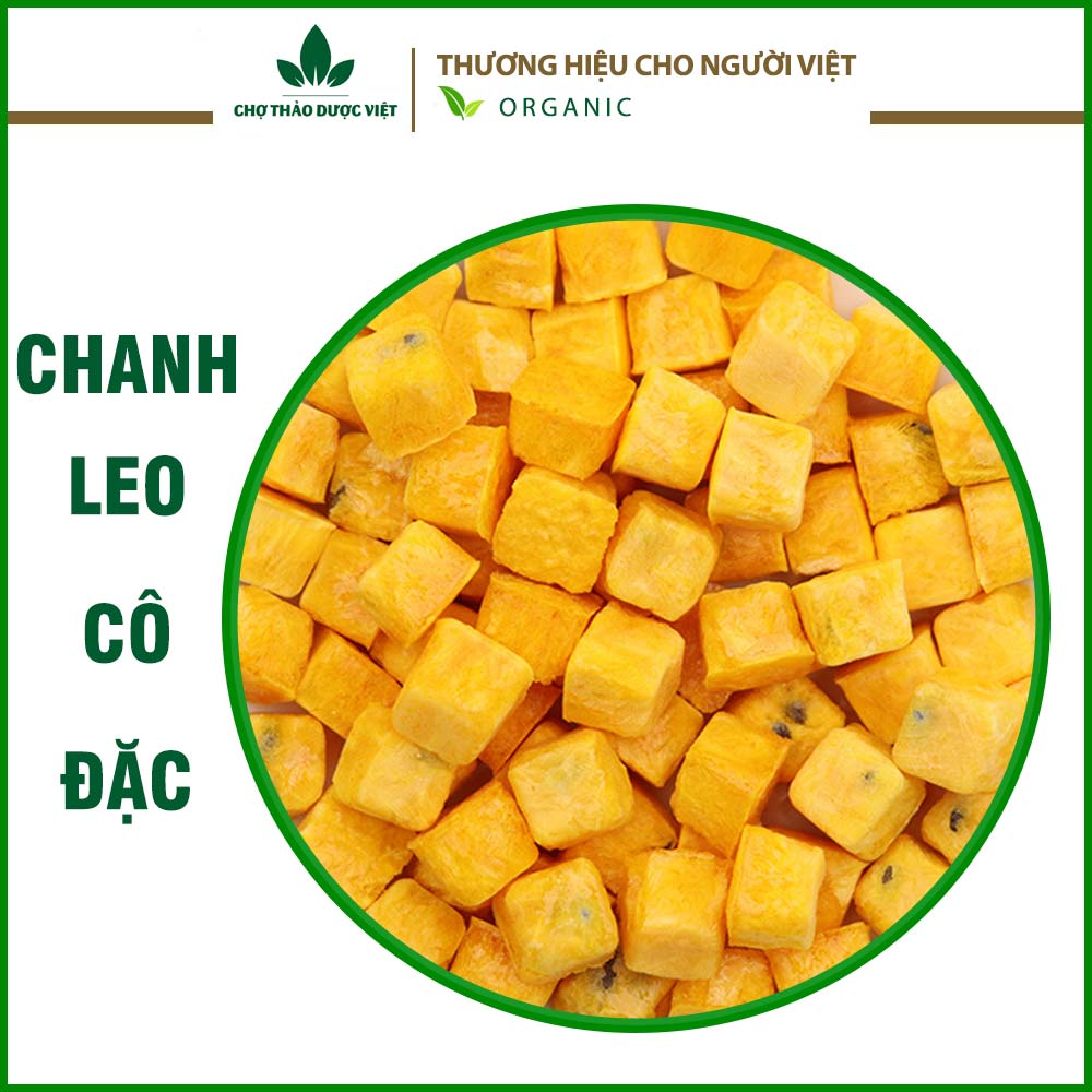 500g Chanh leo cô đặc, viên chanh dây sấy lạnh thanh nhiệt, giải khát, detox - Chợ Thảo Dược Việt