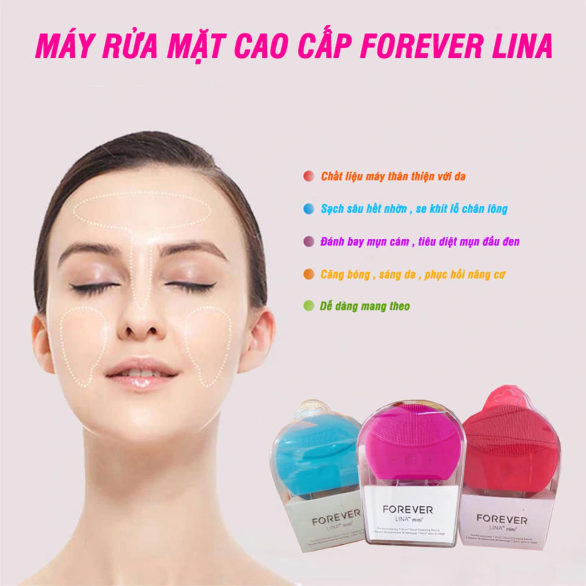 Máy rửa mặt, massage da mặt, làm sạch da silicon mini đa năng