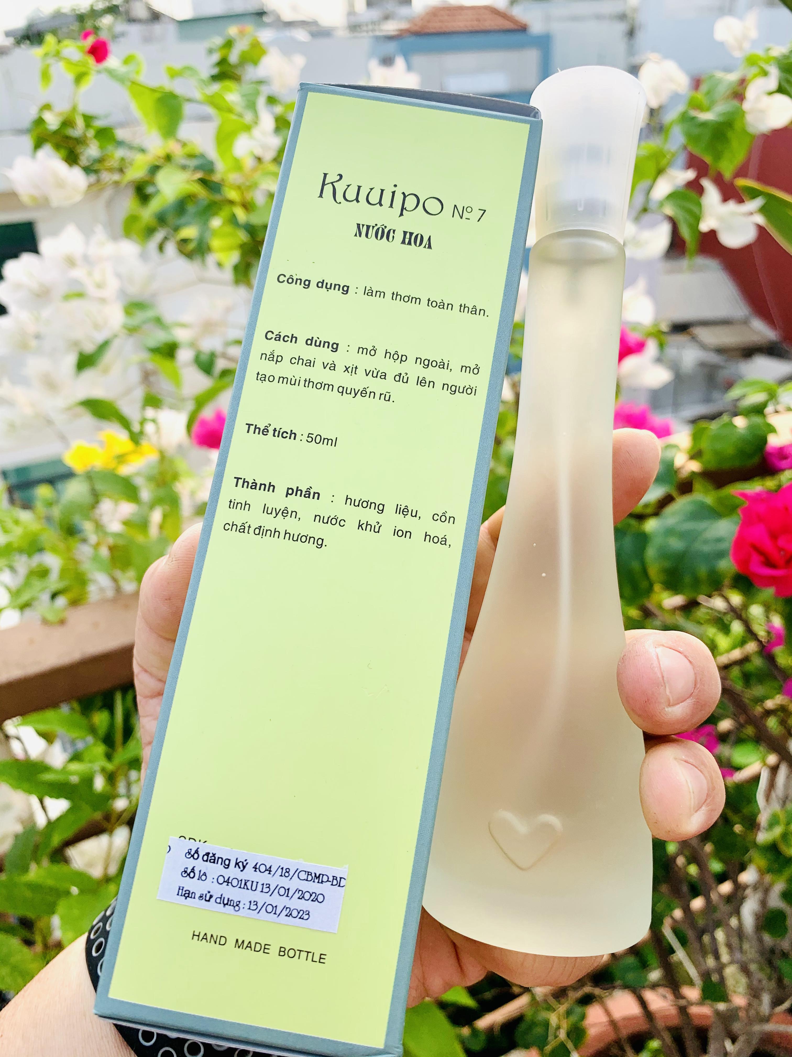 NƯỚC HOA KUUIPO HAPPINESS FOREVER EAU DE PARFUME 50ML S3n Phẩm Chính Hãng