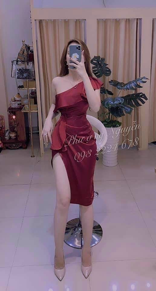 ĐẦM BOBY 1 VAI BÈO XẾP LY ( CÓ MÚT )