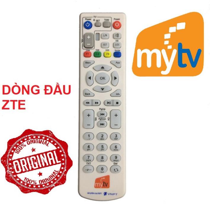 Remote điều khiển đầu thu mytv zte - my tv zte dùng pin aaa