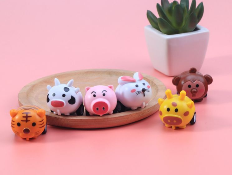 COMBO 3/5 XE THÚ CƯNG MINI CHẠY DÂY CÓT ĐỒ CHƠI THÚ CƯNG (MÀU GIAO NGẪU NHIÊN)