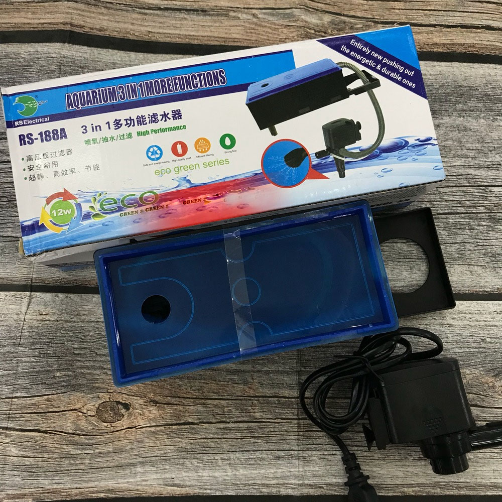 Water purifier Aquarium Electrical RS188 12W, 800lh-machine filter submersible