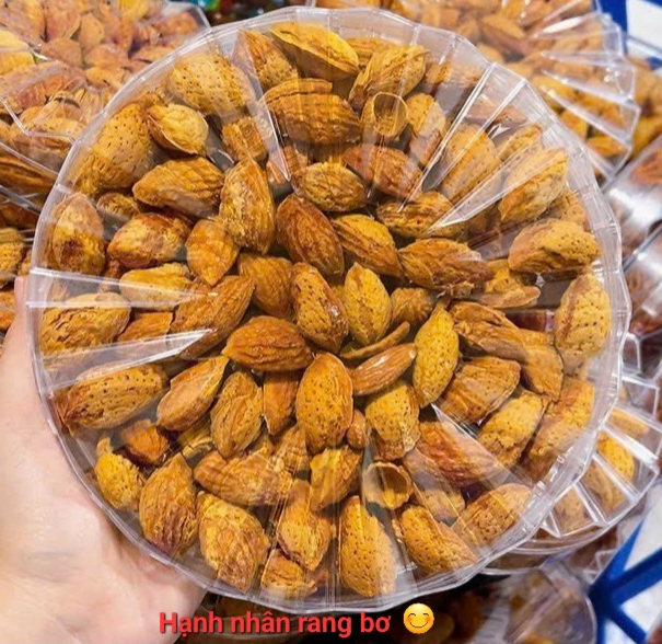 Hạnh nhân rang bơ loại 1 Đặc sản 5S